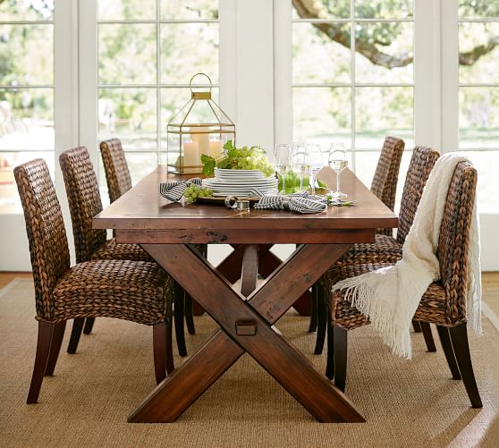 Toscana Extending Dining Table, Seadrift | Pottery Barn