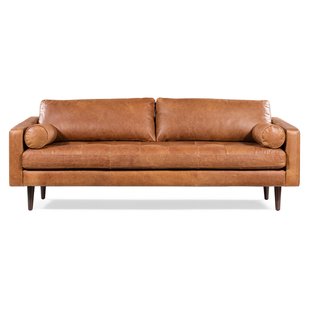 Brown Distressed Leather Sofas You'll Love | Wayfair