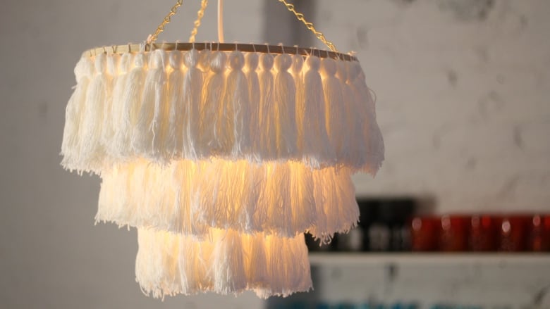 DIY Tassel Chandelier | CBC Life