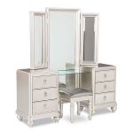 Diva Vanity Dresser Mirror Set | 8808-VANITY | SAMUEL LAWRENCE | AFW.com