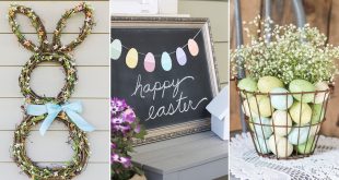 28 DIY Easter Decorations - Homemade Easter Decorating Ideas