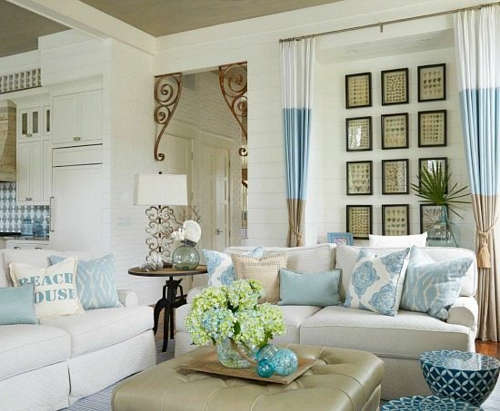 Elegant Home that Abounds with Beach House Decor Ideas - Beach Bliss