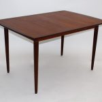 Danish Teak, Rosewood, and Ash Rectangular Extending Dining Table