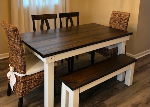 Farmhouse Table: Beautiful and  Tough