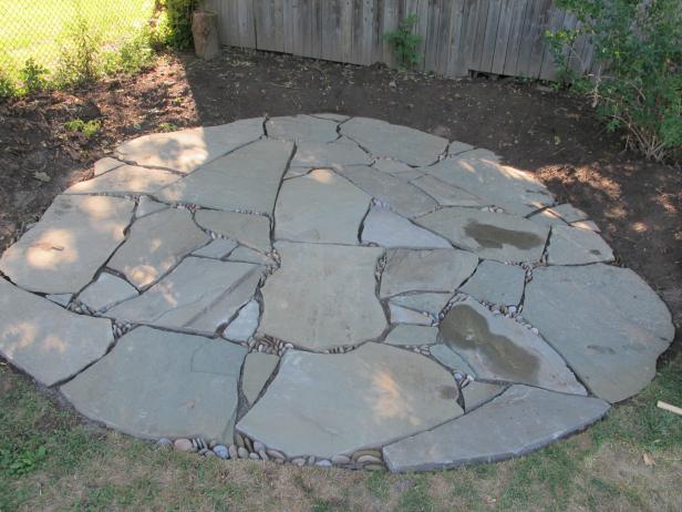 Learn About Installing Finishing Touches for a Flagstone Patio | DIY