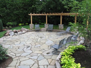 15 Fantastic Flagstone Patio Design Ideas