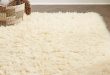 White Flokati Rug | Crate and Barrel