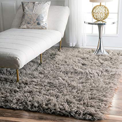 Amazon.com: nuLOOM Hand Woven Genuine Greek Flokati Rug, Natural