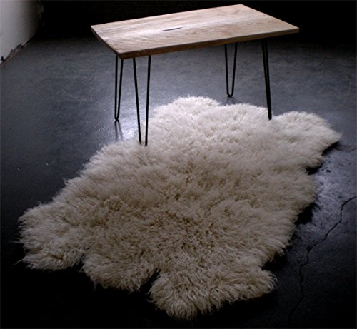 Amazon.com: 5' x 7' Sheepskin shape flokati rug / Plush 3.25