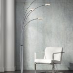 Brushed Nickel, Mid-Century, Floor Lamps | Lamps Plus