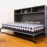 Cheap Price Folding Bed Horizontal Wall Mounted Bed Single Hidden