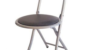 Amazon.com: DLUX Small Folding Chair Extra Padded Cushioned Seat For