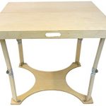 Amazon.com: Spiderlegs Folding Dining Table, 36-Inch, Natural Birch