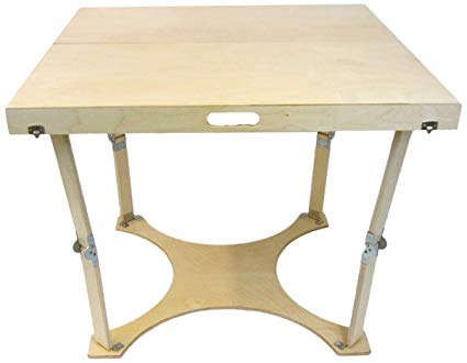 Amazon.com: Spiderlegs Folding Dining Table, 36-Inch, Natural Birch