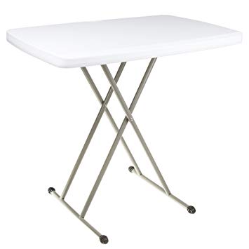 Amazon.com: Everyday Home Folding Table, Foldable Table and TV Tray