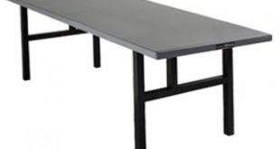 Aluminum Rectangular Folding Table - H Legs 60