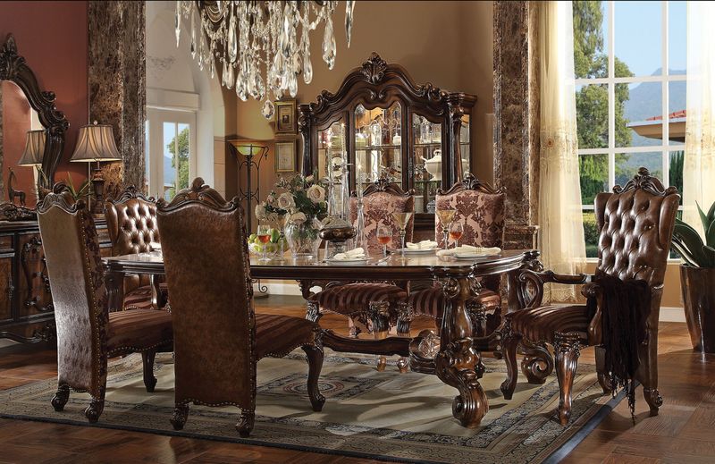 Acme | 61115 Versailles Formal Dining Room Set in Cherry | Dallas