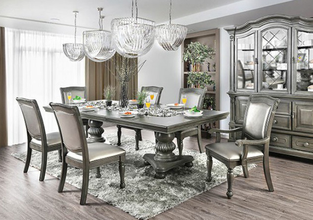 Alpena 7 Piece Formal Dining Room Set | Furniture of America CM3350T