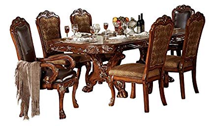 Amazon.com - ACME Dresden Formal Dining Room Set with Dining Table