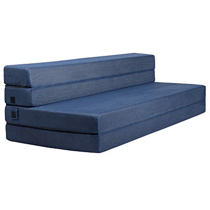 Amazon.com: Milliard Tri-Fold Foam Folding Mattress and Sofa Bed for 