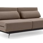 Brown Contemporary Convertible Sofa Bed | Apollo Bark | The Futon Shop