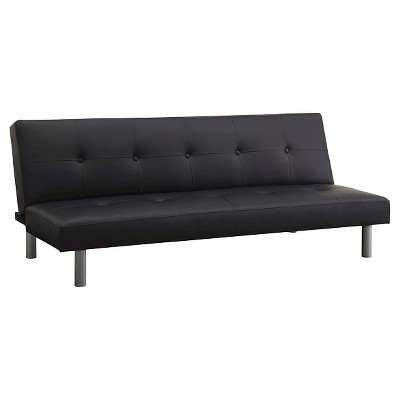 Naomie Futon Sofa Bed - Black - Room & Joy : Target