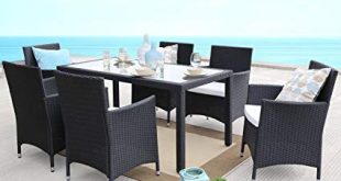 Amazon.com: Baner Garden 7 Pieces Outdoor Furniture Complete Patio