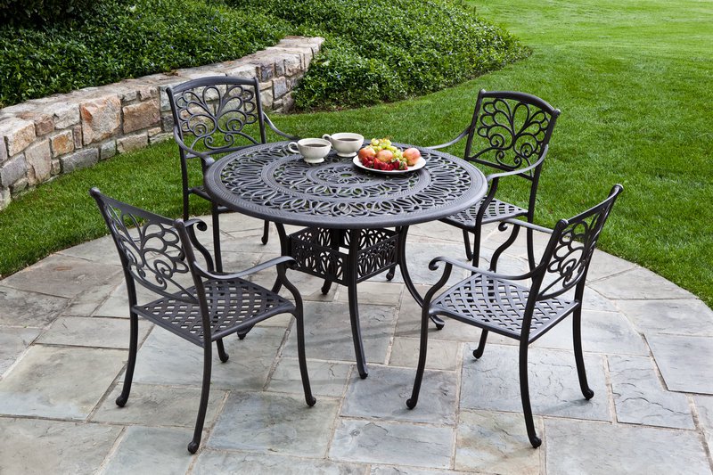 Patio. inspiring metal outdoor tables: 8.metal-outdoor-tables