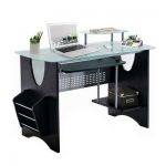 Tempered Glass Computer Desk - Techni Mobili : Target