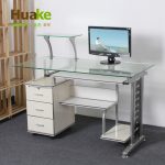 China glass computer desk computer desk can computer desktop