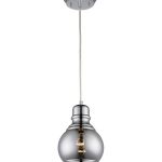 Trans Globe Lighting PND-1088 Rhome 1 Light 6 inch Polished