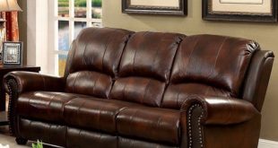 Red Barrel Studio Gantz Top Grain Leather Sofa - Walmart.com