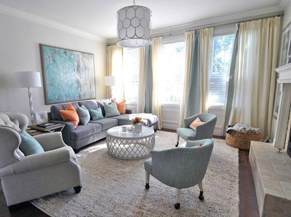 75 Charming Gray Living Room Photos | Shutterfly