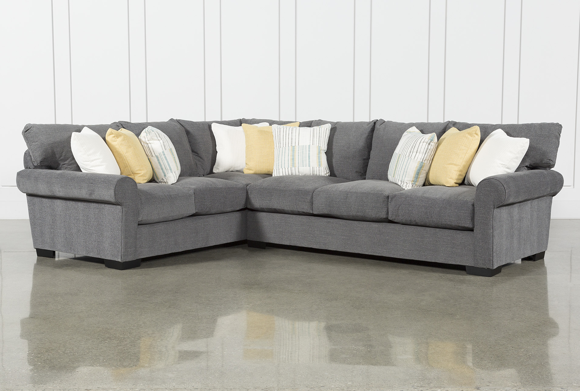 Grey Sectionals & Sectional Sofas | Living Spaces