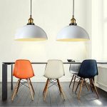 WinSoon 1PC Modern Design Half Globe Vintage Hanging Lamps Shade