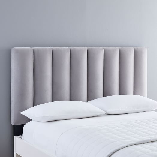 Channel Tufted Headboard | west elm