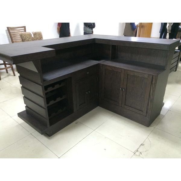 Shop ECI Furniture Toscana Return Home Bar - Black Oak Finish Online