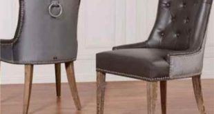 Hugo Leather Dining Chair Modern Chairs Throughout Contemporary