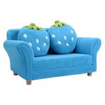 Amazon.com: Kids Sofa Strawberry Armrest Chair Lounge Couch w/2