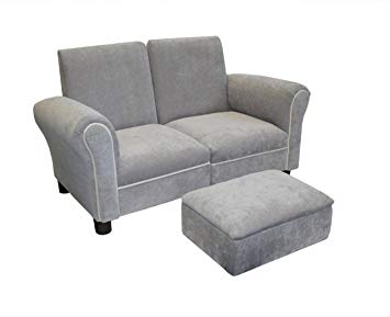 Amazon.com : Newco Kids Sofa Set, Grey : Childrens Upholstered