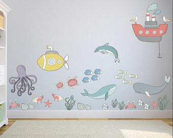 Exciting kids wall decals