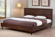 Amazon.com: Vilas Modern King Size Solid Wood Platform Bed Frame