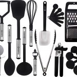 Lux Decor Cooking Utensils Set u2013 23 Pieces u2013 Nylon Kitchen Utensils