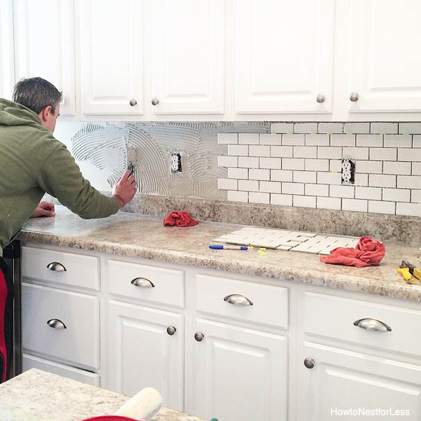 How to Install a Kitchen Backsplash - The Best and Easiest Tutorial