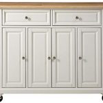 Amazon.com - Crosley Furniture Rolling Kitchen Island with Natural