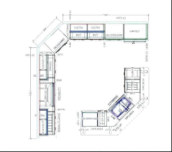 Kitchen Cabinet Shop Drawings Kitchen Cabinet Floor Planner Draw