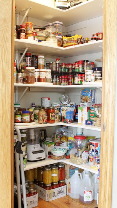 Kitchen Pantry Organization {Before & After} | i am baker