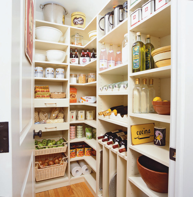 Spacious Kitchen Pantry - Riverside, CT - Traditional - Kitchen