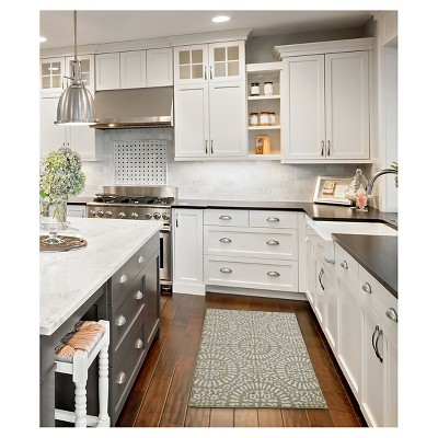 Tan Medallion Kitchen Rugs - Threshold™ : Target