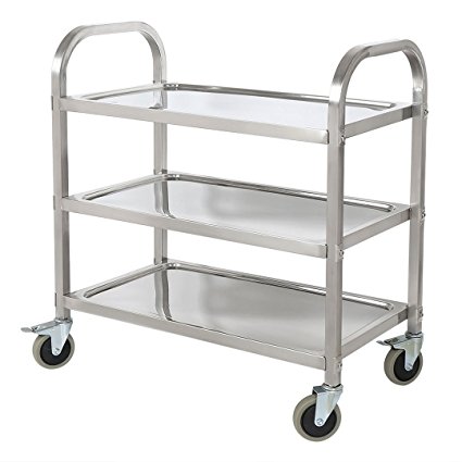 Amazon.com: BestValue GO Stainless Steel 3-Tier Kitchen Trolley